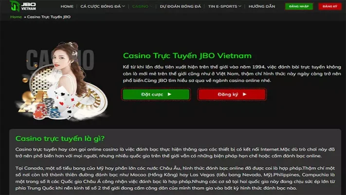 JBO Casino Trực Tuyến