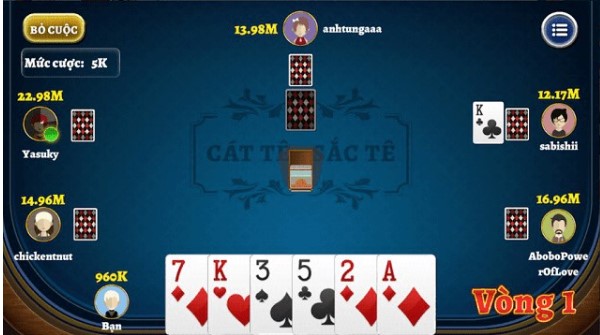 game bài tiến lên 6 lá