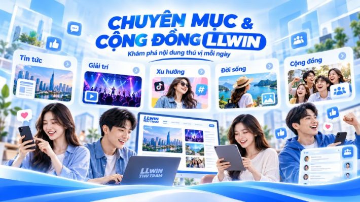 Các chuyên mục nội dung tại LLWIN